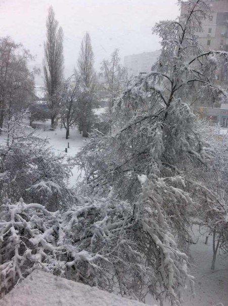 Donezk im Winter