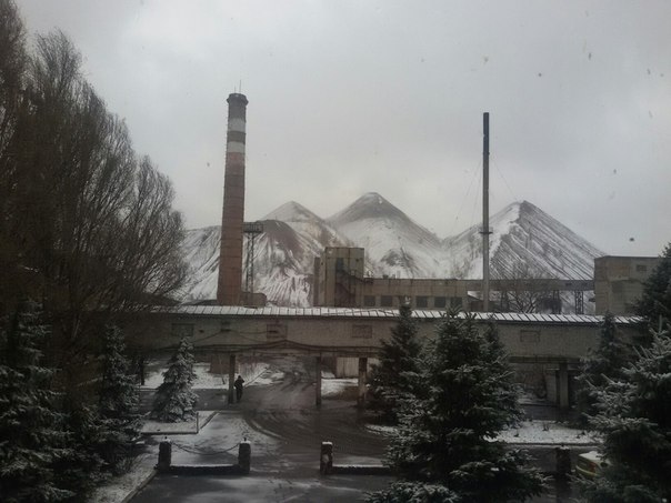 Donezk im Winter