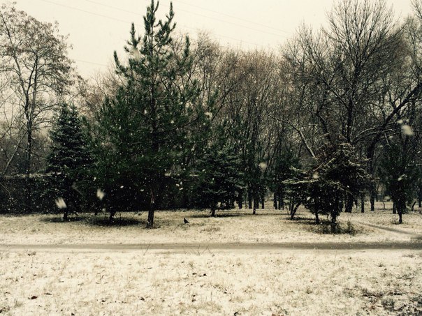 Donezk im Winter