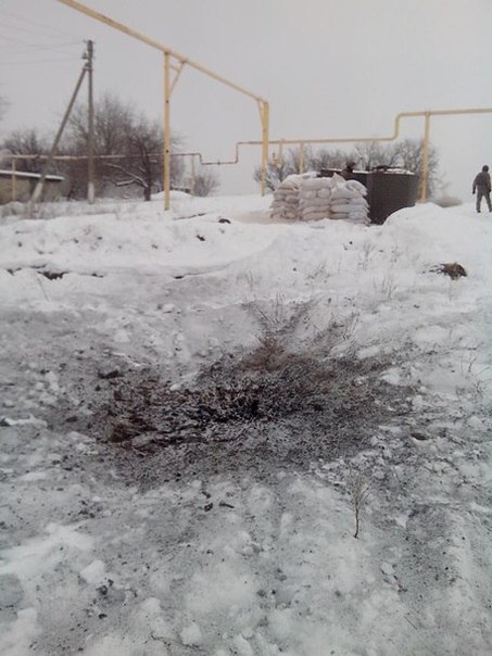 Gorlovka unter Beschuss