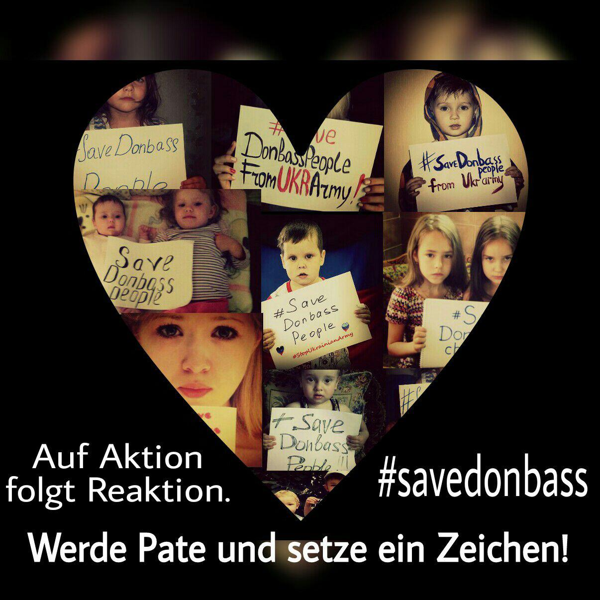 Patenschaften mit Kindern  aus dem Donbass